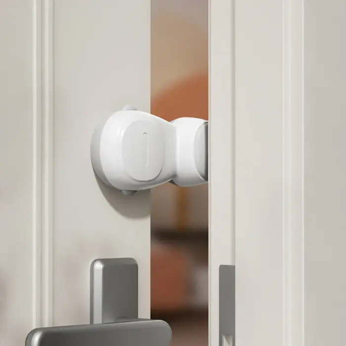 Protection anti-pincement pour les doigts des enfants, butée de porte rotative pour la sécurité des 