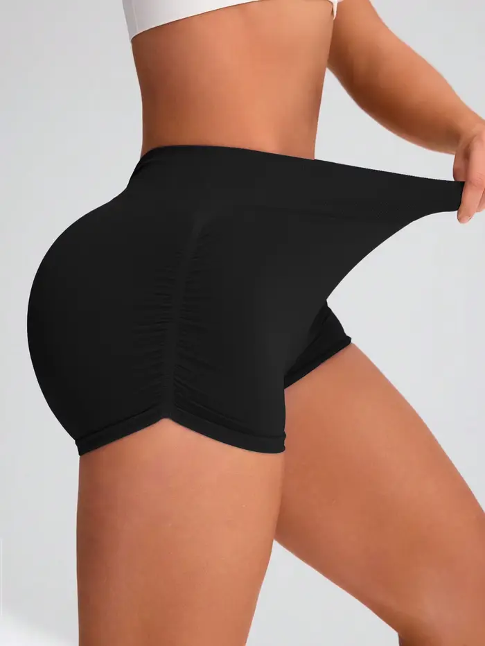 Shorts de yoga respirants pour femmes, shorts de fitness, leggings de sport, taille haute, entraînem
