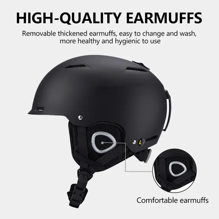Horntour nouveau casque de Ski ABC + EPS haute qualité garder au chaud casque de Ski Anti-impact pou