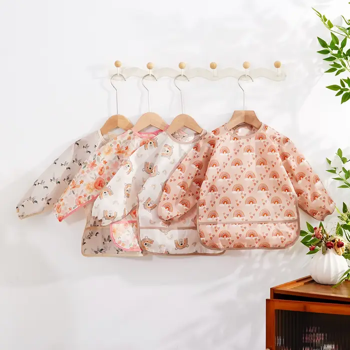 Bavoirs imperméables pour bébé de 0 à 3 ans