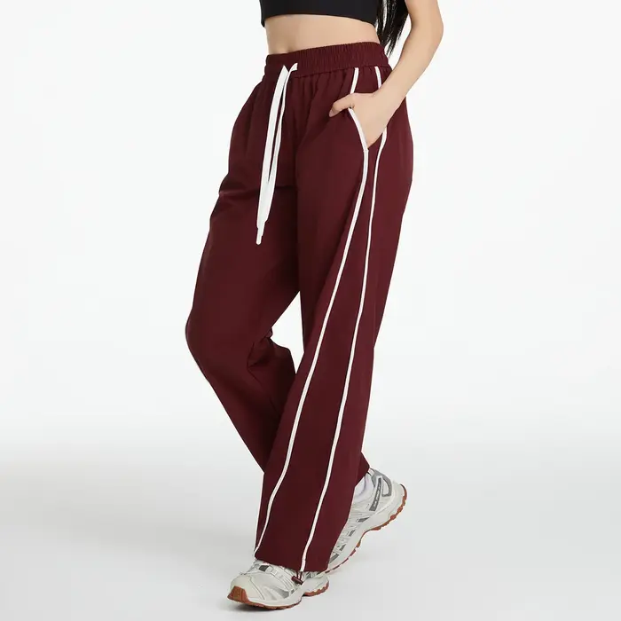 Pantalon sport femme coupe-vent alpinisme - Jambes larges séchage rapide protection solaire - Été plein air