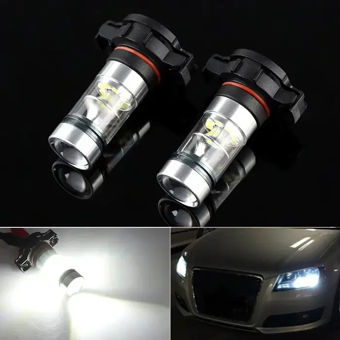 2 pièces CANBUS H16 5202 PS19W ampoule LED pour AUDI A3 8P 2008-2013 feux de jour LED ampoule DRL sa