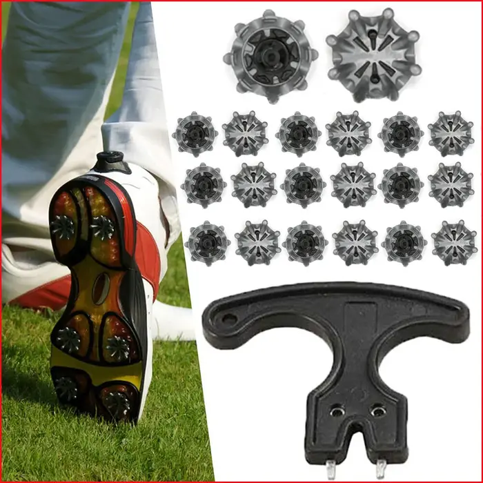 Pointes de golf Footjoy 20 pièces rapides torsadées - Chaussures de golf clous remplacement accessoires