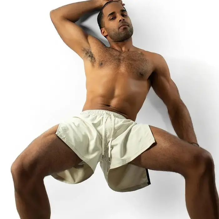 Shorts de sport sexy pour hommes, pantalons de course à pied, sous-vêtements, boxers, tendance, comm