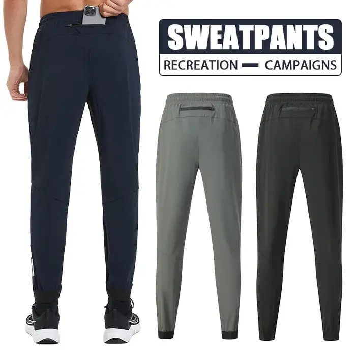 FJFitness-Leggings d'entraînement musculaire pour hommes, pantalon moulant de glace, rayé, coulée, h