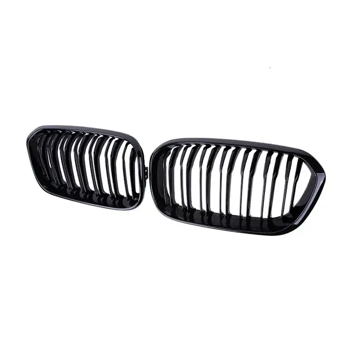 Grilles de pare-chocs avant de voiture, Grille de course de rein pour BMW série 1 F20 F21 LCI 120i 2