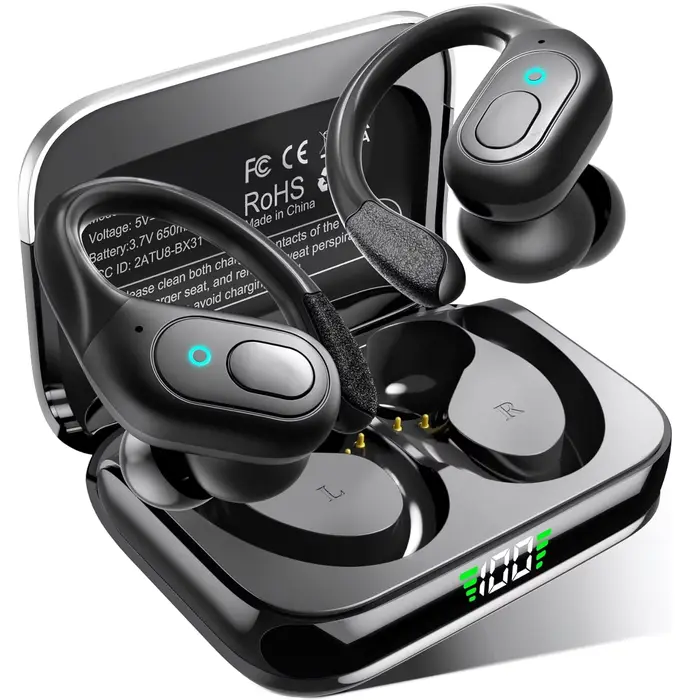 BX31 TWS casque sans fil suppression du bruit écouteur de jeu Bluetooth 5.4 HIFI Sport écouteurs mus