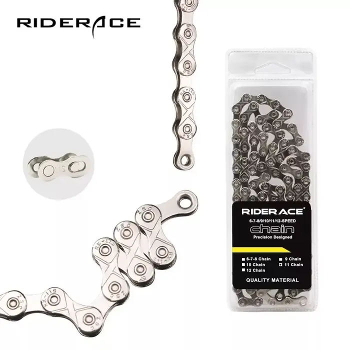 Vélo de montagne Riderace ultraléger argenté JO116L pour cyclistes passionnés occasions spéciales montagnes forêts randonnées courses de montagne