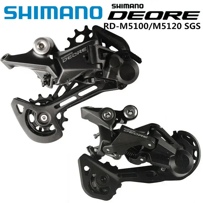 Shimano Deore M5100 M5120 SGS dérailleur arrière 11V ombre longue Cage 11 vitesses VTT dérailleur de