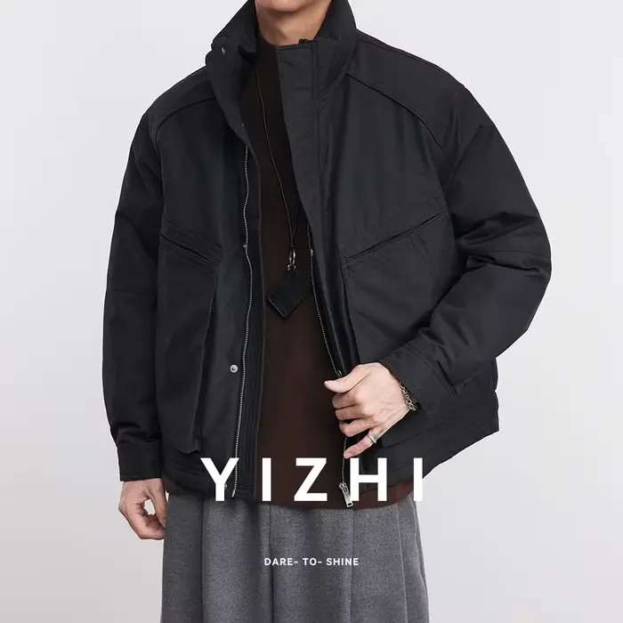 Veste d'hiver pour homme en duvet de canard blanc 90% 2025 Nouvelle veste épaisse résistante au froi