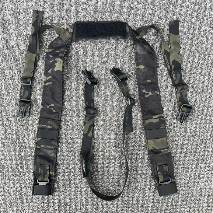 Plate-forme de poitrine tactique D3CRM, Kit de harnais en H MK3 MK4, sangle d'épaule, gilet Multicam