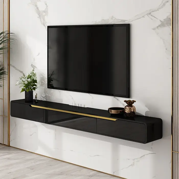 Moniteur de divertissement Table Tv Gamer mur salon Mini Table Tv universelle centre moderne Suporte