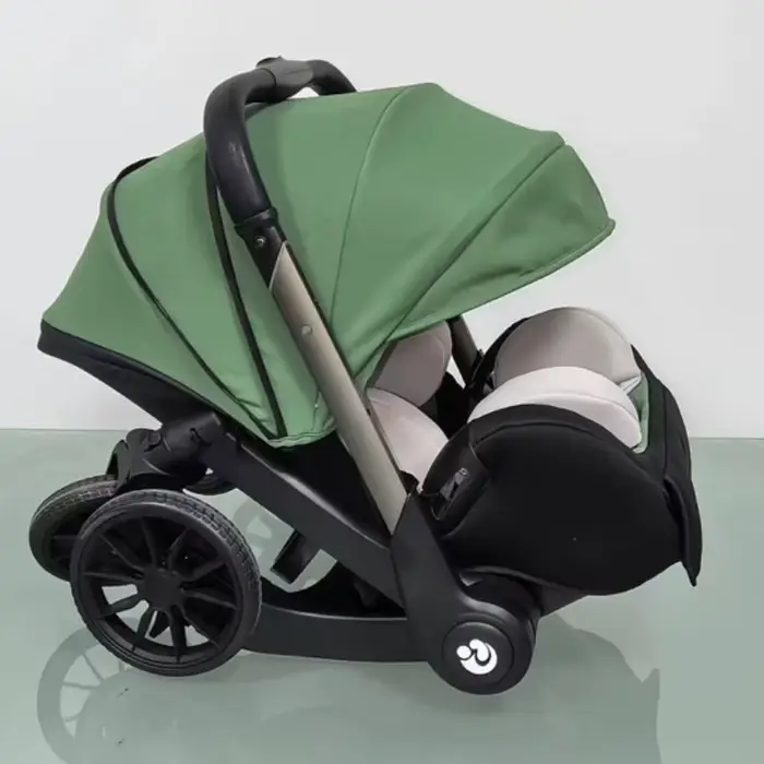 2025 nouveau bébé poussette 4in1 multifonctionnel nouveau-né bébé poussette 3in1 pliable panier Type
