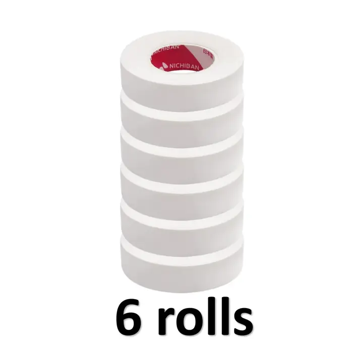 3/6 rouleaux de ruban isolant japonais pour Extension de cils non pelucheux sous les coussinets pour