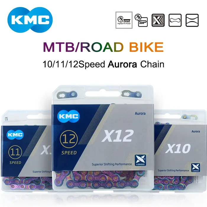 KMC-Vélo de Montagne JORoad X10 X11 X12, 10/11/12 Vitesses, Aurora JOCompatible pour WinterMANO JOwi