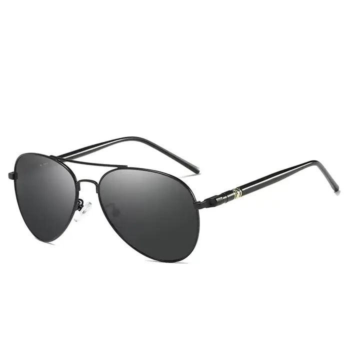 Lunettes de soleil hommes polarisées mode classique pilote lunettes de soleil pêche conduite lunette