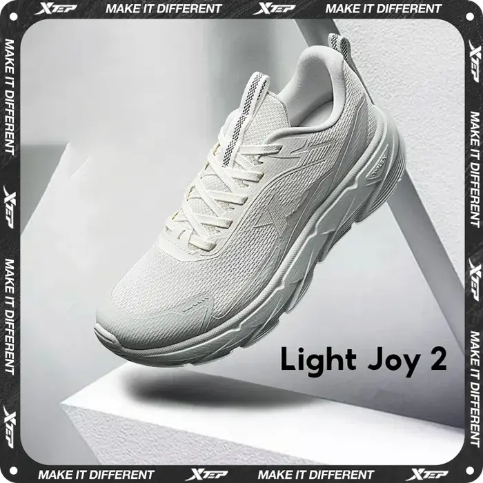 Xtep Light Joy 2 chaussures de course hommes 2025 - Professionnelles absorbant les chocs antidérapantes