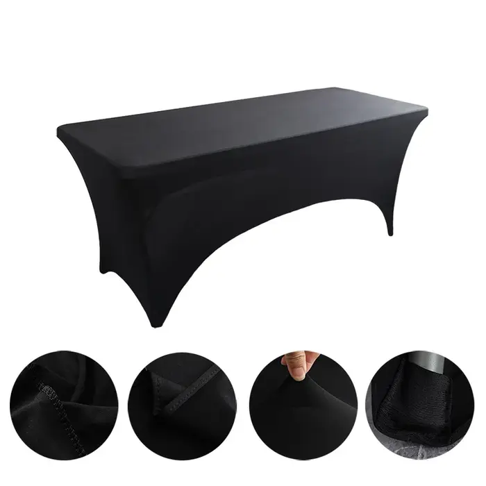 Salon de beauté Massage élastique couverture de lit haute extensible mariage hôtel anniversaire Tabl