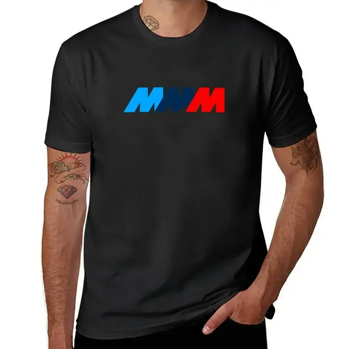 T-shirt Bimmer M Series Danemark ge pour hommes, t-shirts surdimensionnés amusants, vêtements esthét