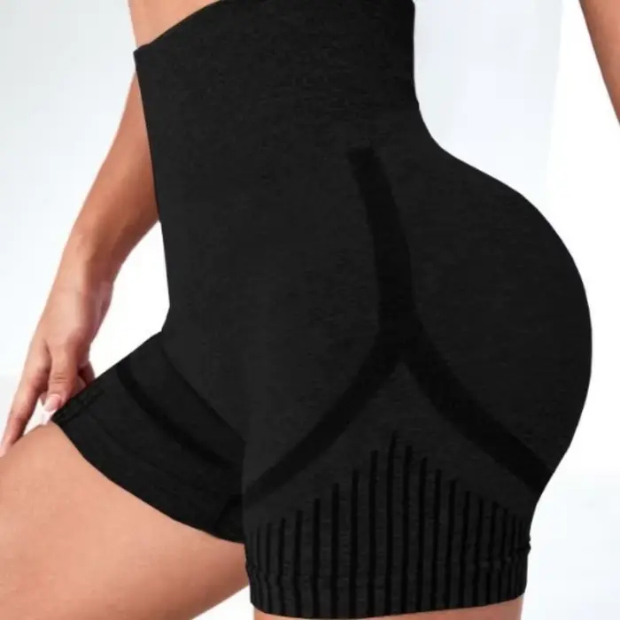 Shorts de yoga pour femmes sans couture haute élasticité séchage rapide pour activités sportives et détente