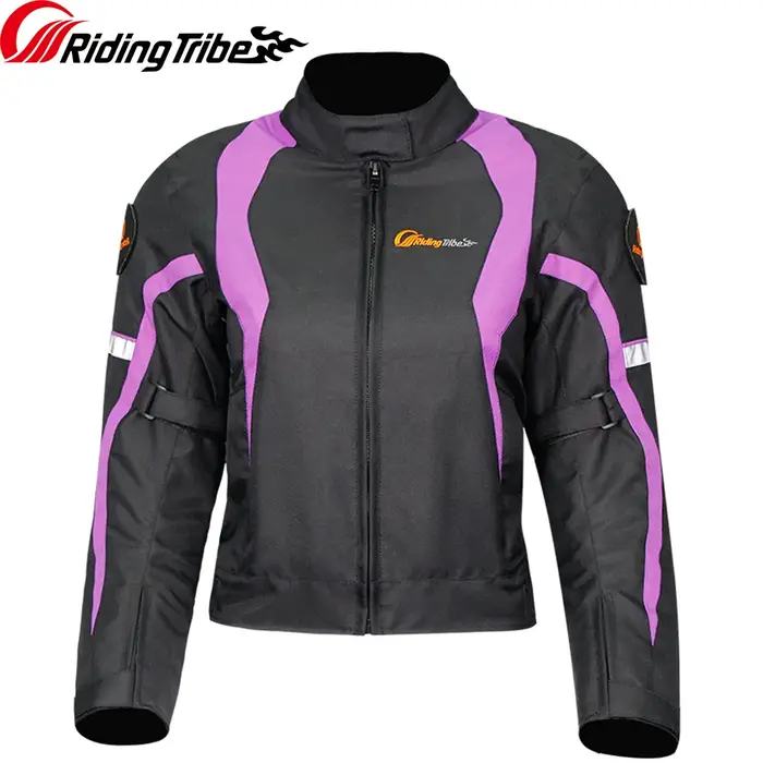 Femme moto veste d'hiver thermique coupe-vent vêtements corps équitation manteau de sécurité coussin