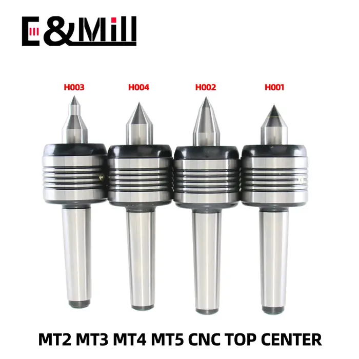 MT2 MT3 MT4 MT5 Morse CNC tour centre rotatif Standard Double cône tête Live Center pour Center de t