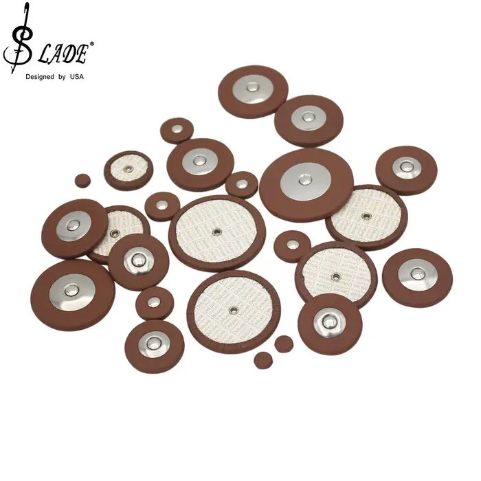 Coussinet en cuir de remplacement pour Saxophone Tenor/Alto/Soprano, 25 pièces, coussin de musique p