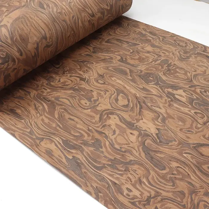 Feuille de placage de bois haut de gamme, placage de guitare électrique, décoration de Surface de bu
