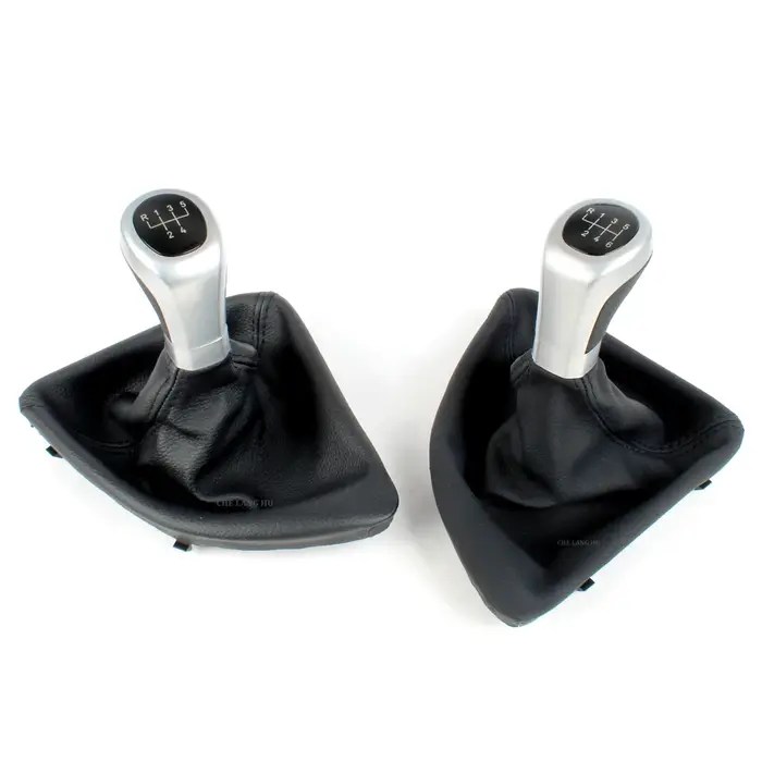 Pour BMW série 1 E81 E82 E87 E88 style de voiture 5/6 vitesses levier de vitesse pommeau de levier d