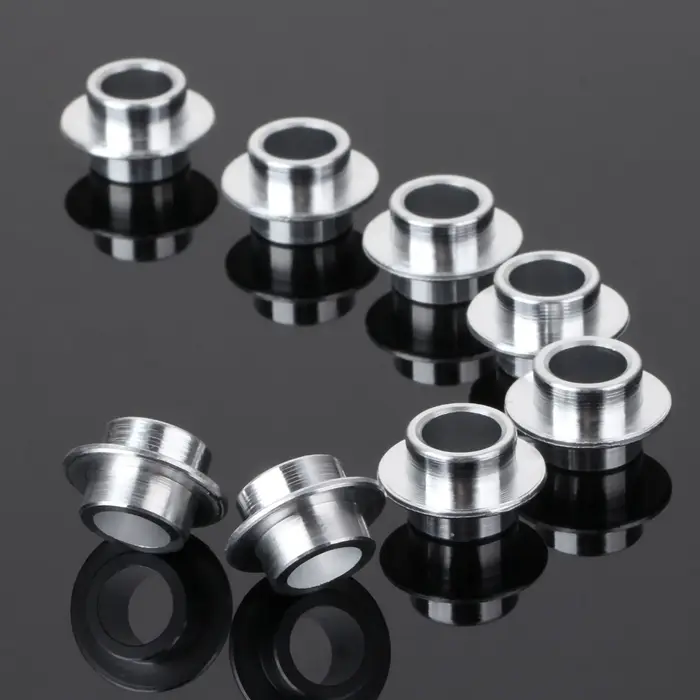 Entretoises de roulement de Scooter de Skateboard en aluminium de 8mm, 8 pièces, douille de roulemen