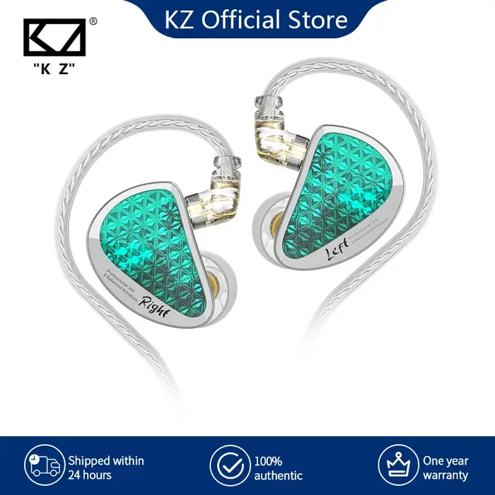 KZ AS16 Pro dans l'oreille filaire écouteurs 16BA Armature équilibrée HIFI basse moniteur casque sup