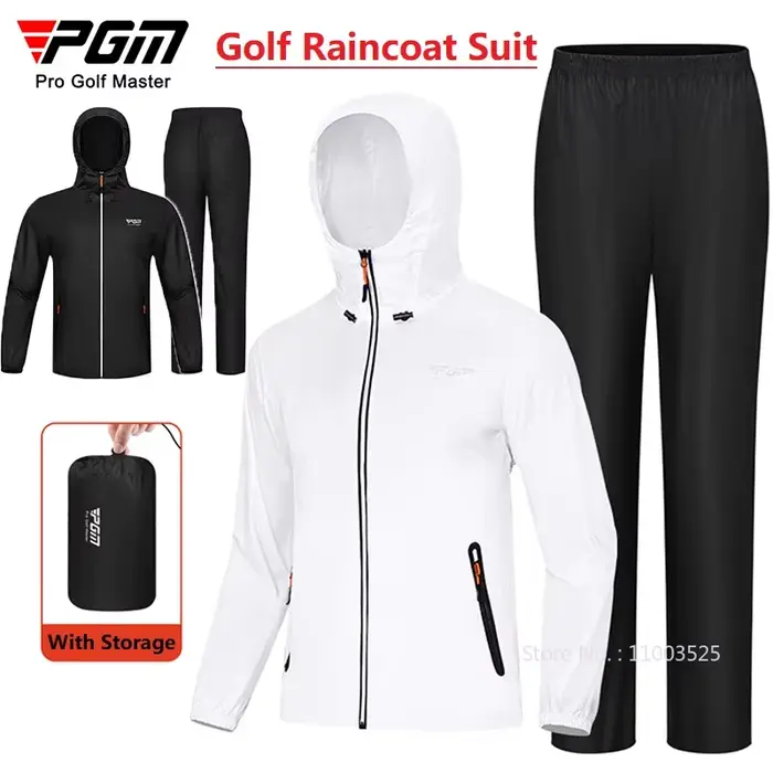 PGM imperméable et pantalon de pluie costume unisexe corps complet prévention de la pluie veste femm