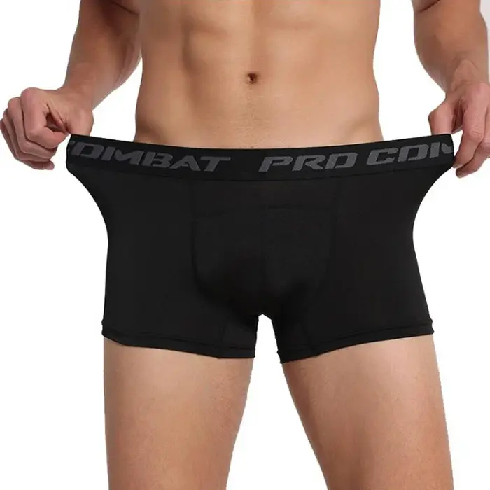 Pantalon trois quarts de sport populaire pour hommes, haute élasticité, respirant, séchage rapide, f