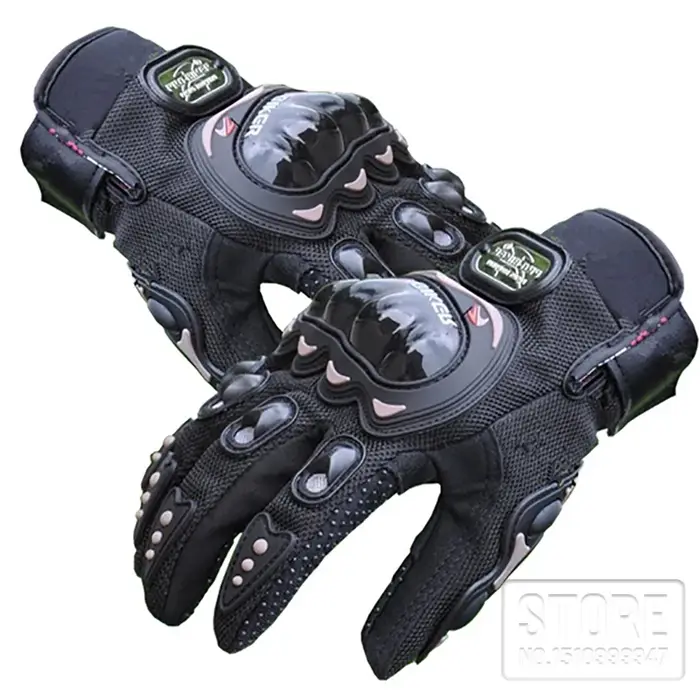 Gants de course de moto Knight, gants de cyclisme avec équipement de protection pour honda Kawasaki 
