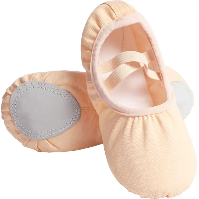Chaussures de ballet semelle fendue - Confort optimal pour danse et gymnastique femmes