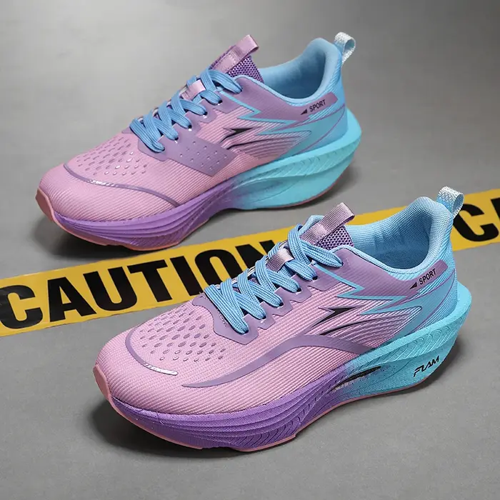 Chaussures de course pour hommes et femmes, baskets de sport décontractées, respirantes, légères, co