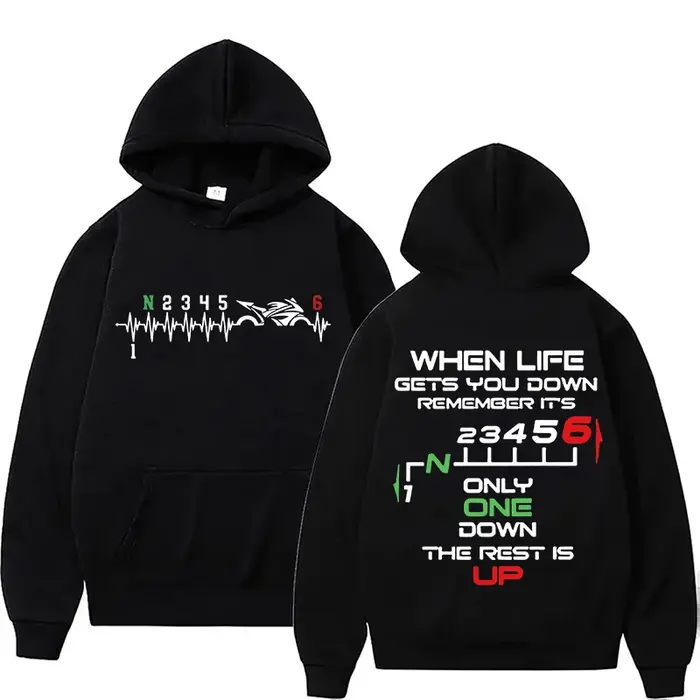 Nouveau sweat à capuche 1N23456 pour motards, motif battement de cœur, pour femmes et hommes, automn