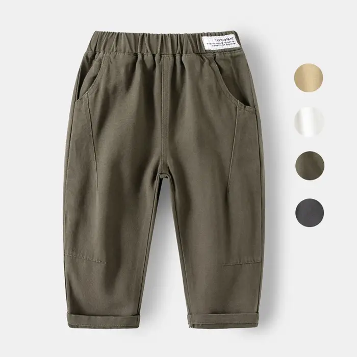 Pantalons pour garçons printemps automne pantalons pour enfants vêtements pour enfants en coton pant