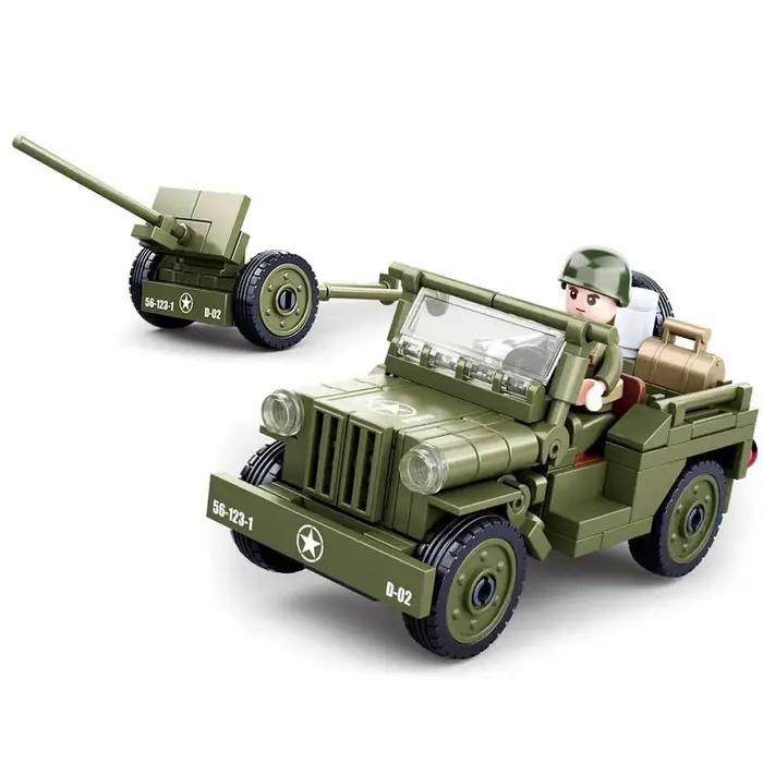 SLUBAN-décennie s de construction de voiture de l'armée militaire de la seconde guerre mondiale pour