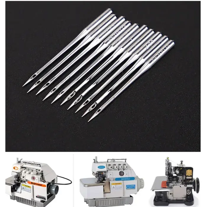 Aiguilles pour Machine à coudre industrielle, 20 pièces, en acier inoxydable, DC * 1, 37mm, 1.46 pou