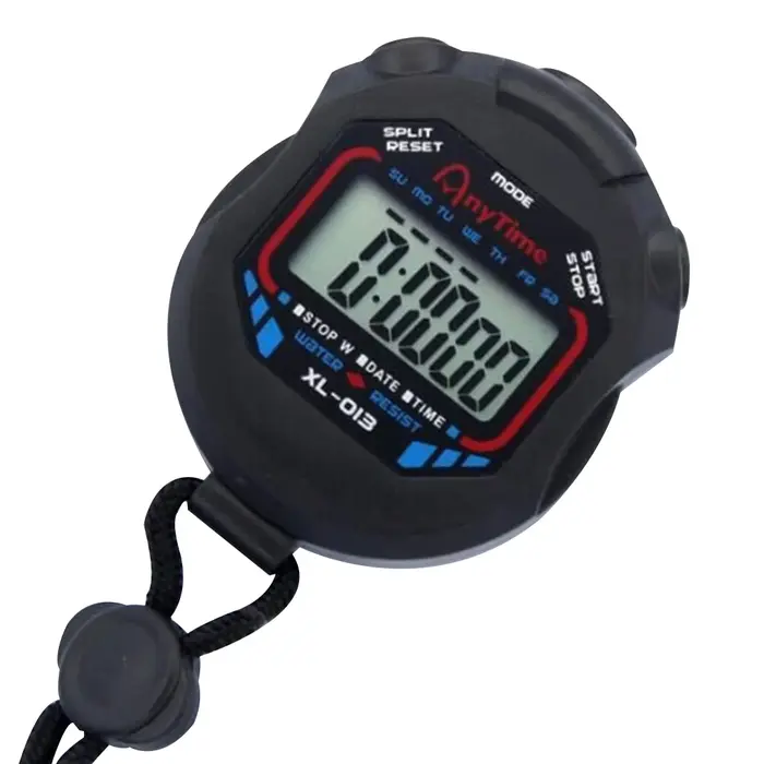 Chronomètre numérique de sport étanche, chronomètre à alarme pour football, basket-ball, course à pi