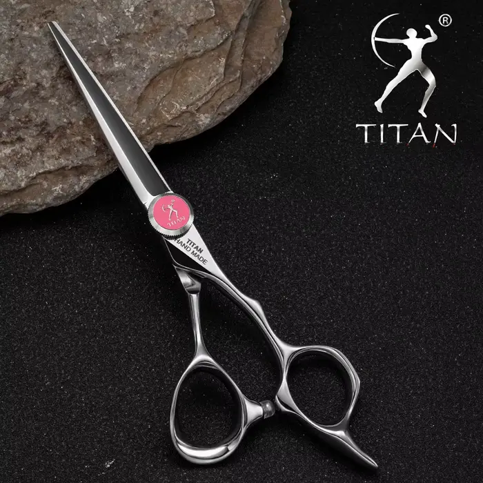 Titan ciseaux à cheveux professionnels coupe amincissante ciseaux à cheveux de barbier ciseaux de co
