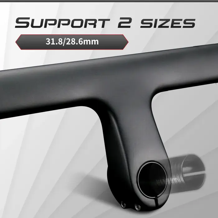 RXL SL guidon en carbone intégré OD2 28.6/31.8mm barre de poignée de vélo de route routage interne g