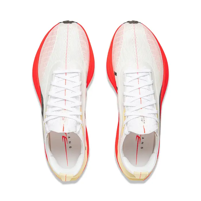 Chaussures de course Li-Ning FEIDIAN 5 ELITE avec plaque carbone pour coureurs performance adhérence antidérapante baskets running compétitions entraînement intense