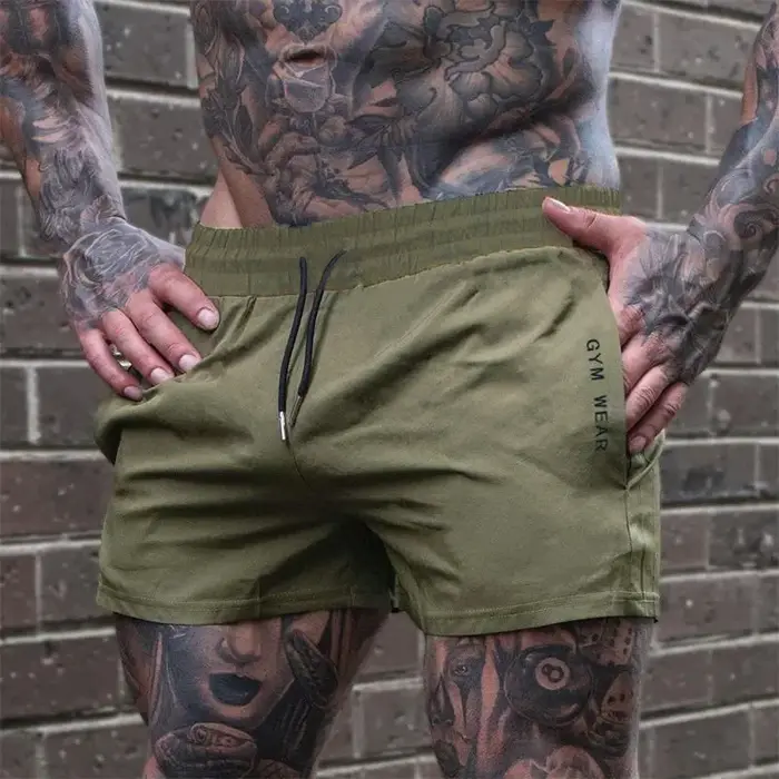 Shorts de sport tissés pour hommes, collection été 2026 – Pantalons de survêtement fins et tendance 