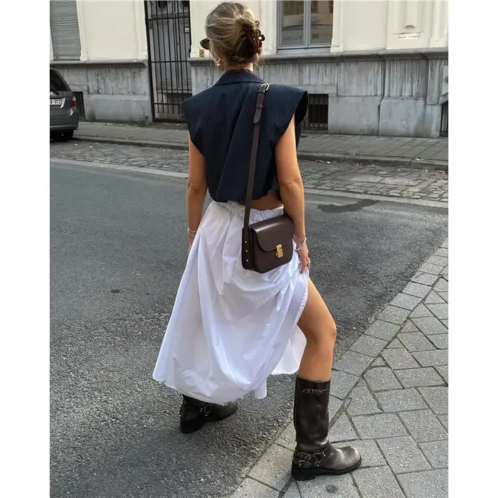 Sac à main français pour femmes, en cuir de vachette de première qualité, petit sac carré Texture To