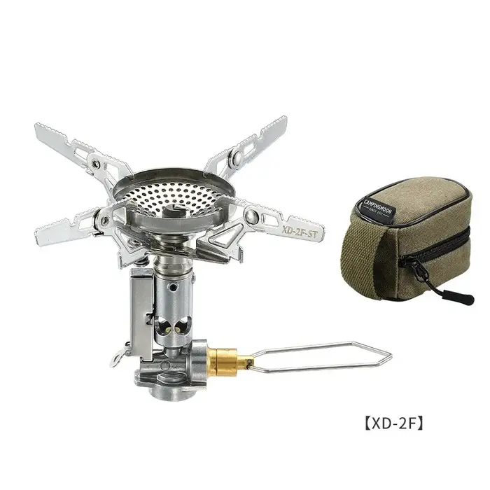 Réchaud de camping à gaz de type split pour l'extérieur Campingmoon XD-2F XT-2F, cuisinière d'alpini