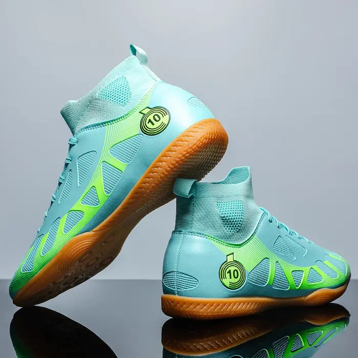 Chaussures de football intérieur IC pour hommes - Semelle antidérapante et résistante à l'usure
