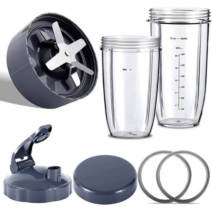 Pièces de rechange pour mélangeurs NutriBullet, 600W, 900W, lame flacon PRO, 32oz, énorme standardis