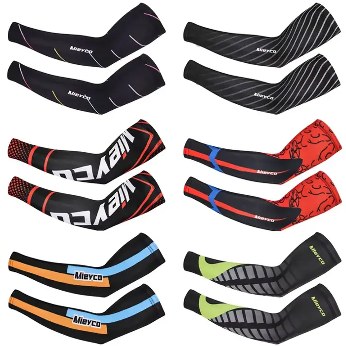 Manchons de protection solaire pour bras, anti-UV, pour le cyclisme, la course à pied et le VTT